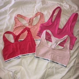 CALVIN KLEIN BRALETTES